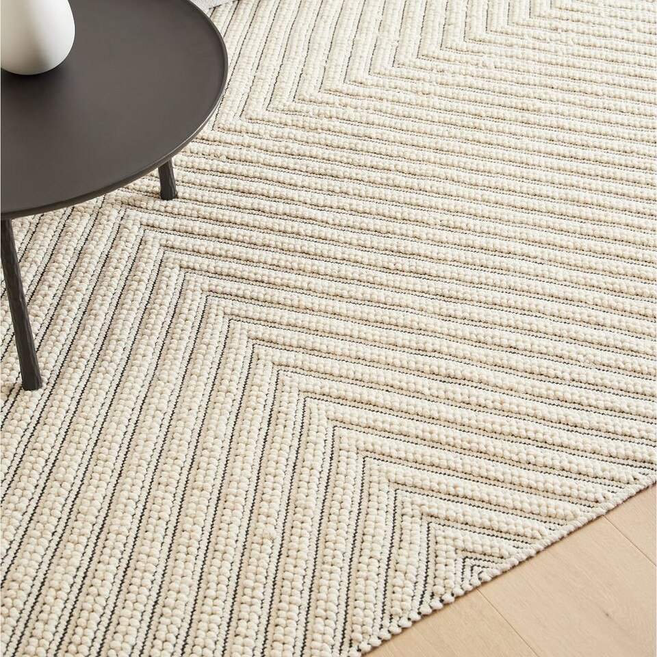 Chevron Knot Rug West Elm UK